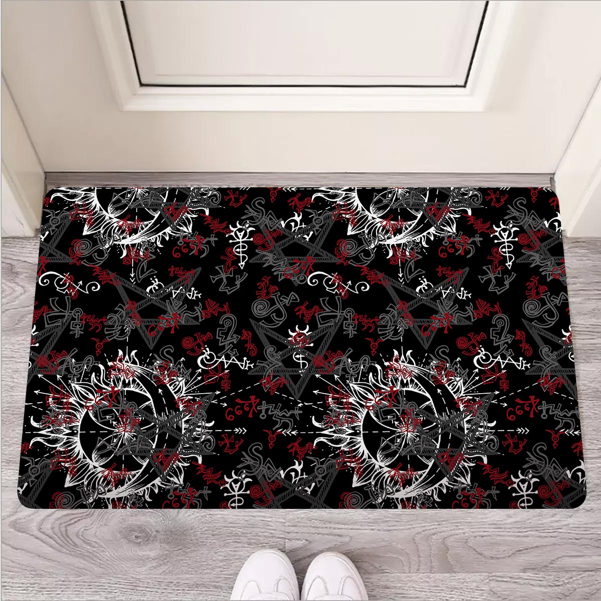 Magic Gothic Witch Door Mat-grizzshop