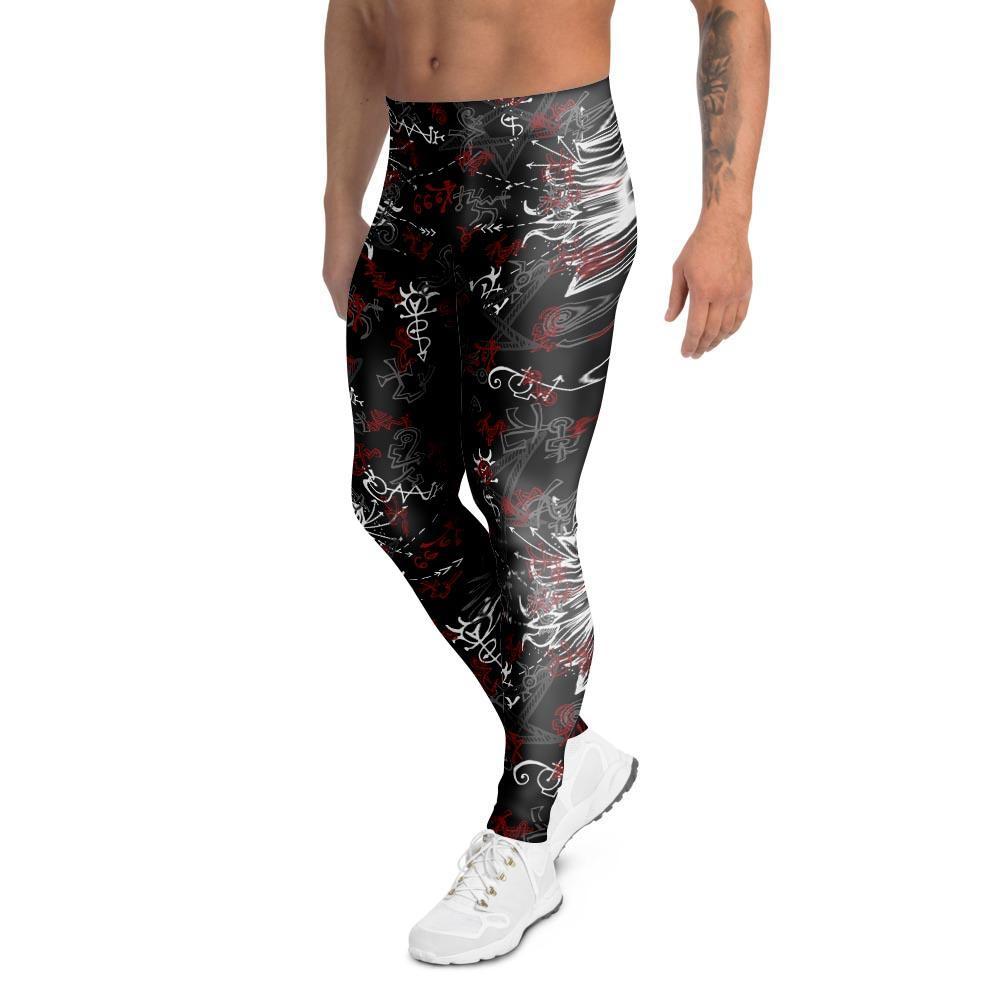 Magic Gothic Witch Men's Leggings-grizzshop