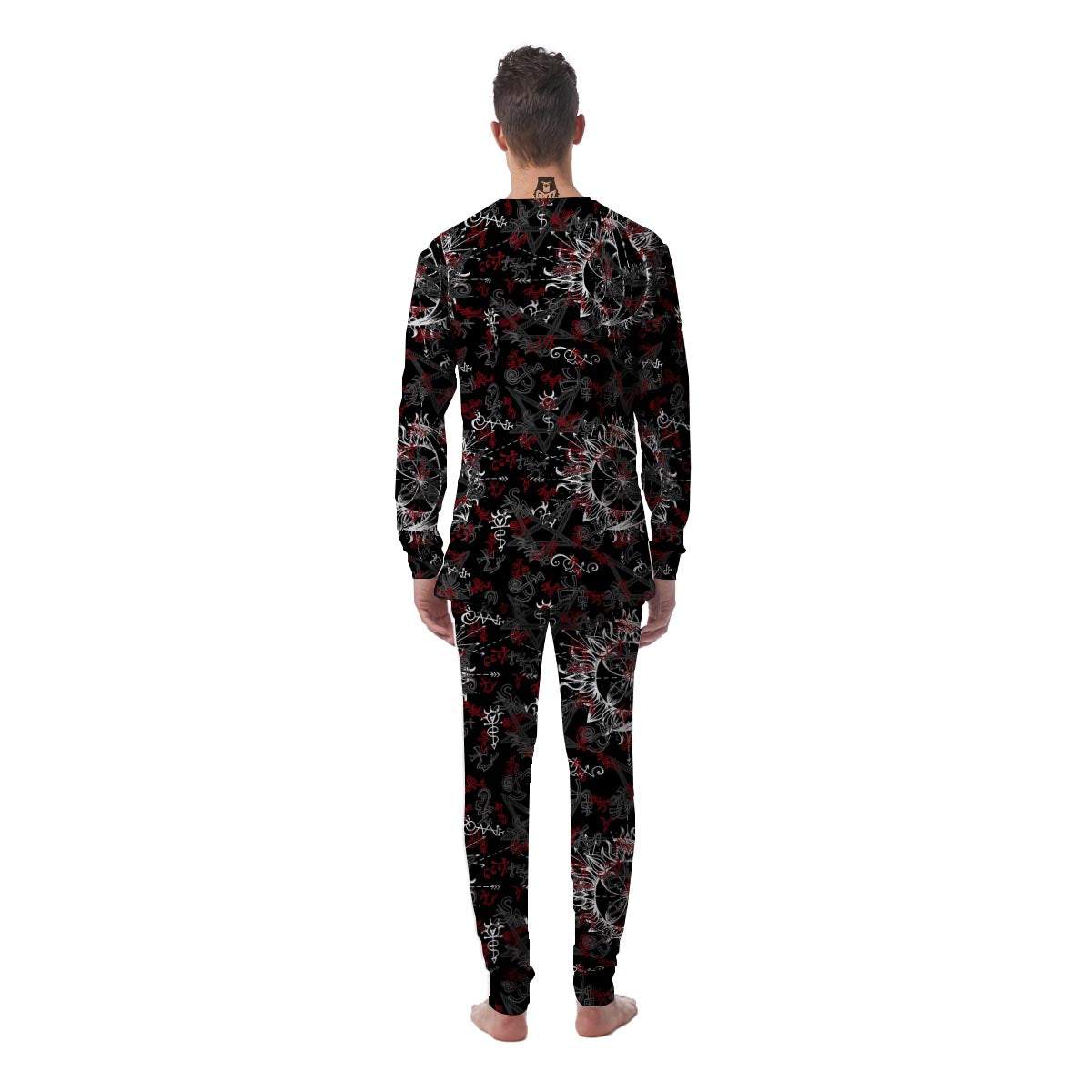 Magic Gothic Witch Men's Pajamas-grizzshop