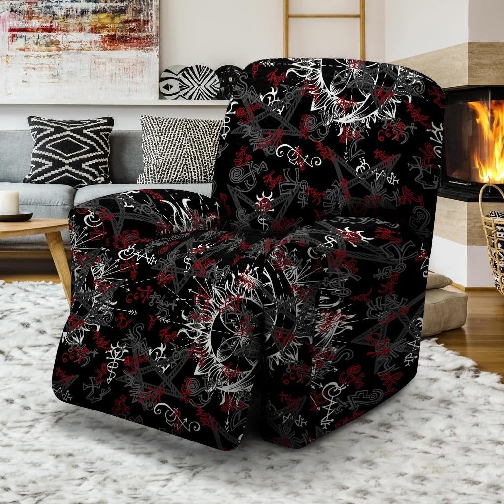 Magic Gothic Witch Recliner Cover-grizzshop