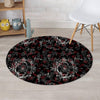 Magic Gothic Witch Round Rug-grizzshop