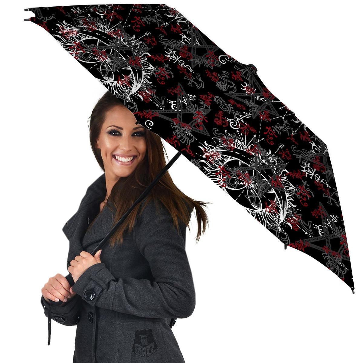 Magic Gothic Witch Umbrella-grizzshop