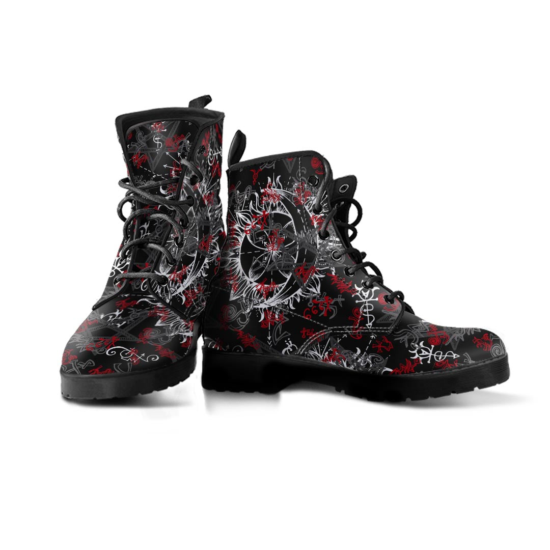 Magic Gothic Witch Women's Boots-grizzshop