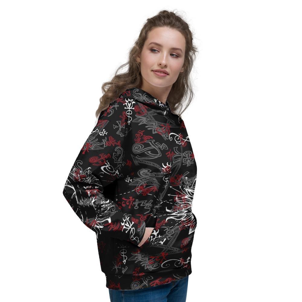 Magic Gothic Witch Women's Hoodie-grizzshop