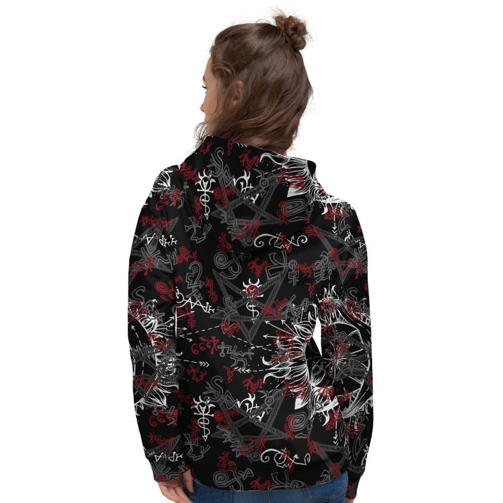 Magic Gothic Witch Women's Hoodie-grizzshop