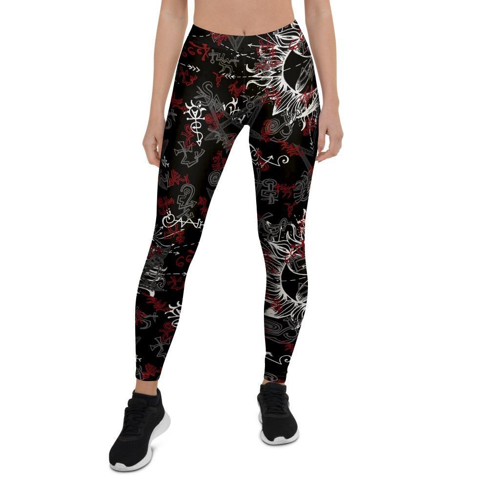 Magic Gothic Witch Women's Leggings-grizzshop