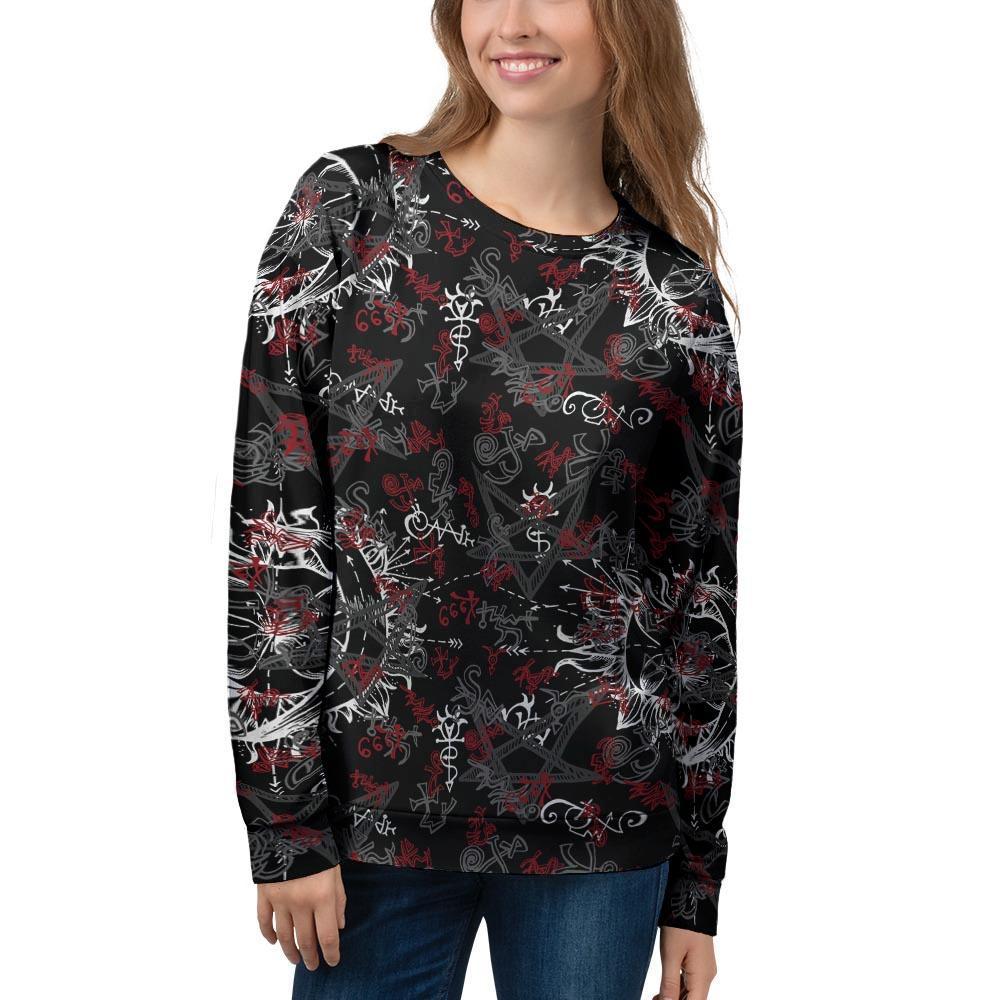 Magic Gothic Witch Women's Sweatshirt-grizzshop