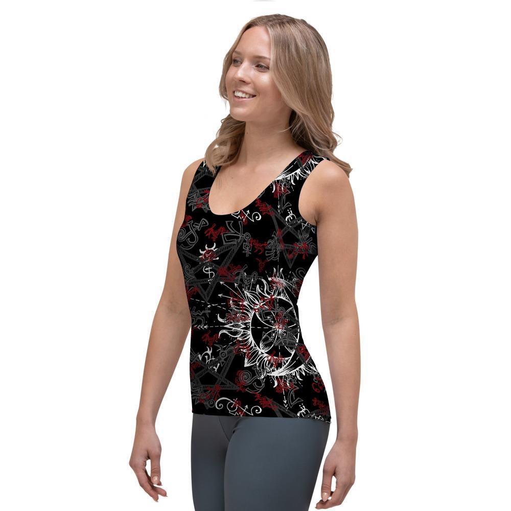 Magic Gothic Witch Women's Tank Top-grizzshop