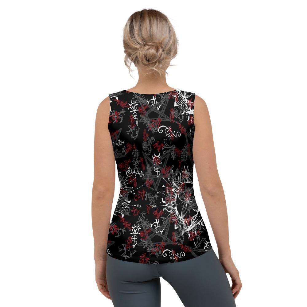 Magic Gothic Witch Women's Tank Top-grizzshop