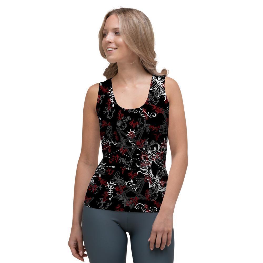 Magic Gothic Witch Women's Tank Top-grizzshop