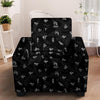 Magic Symbol Gothic Witch Armchair Cover-grizzshop