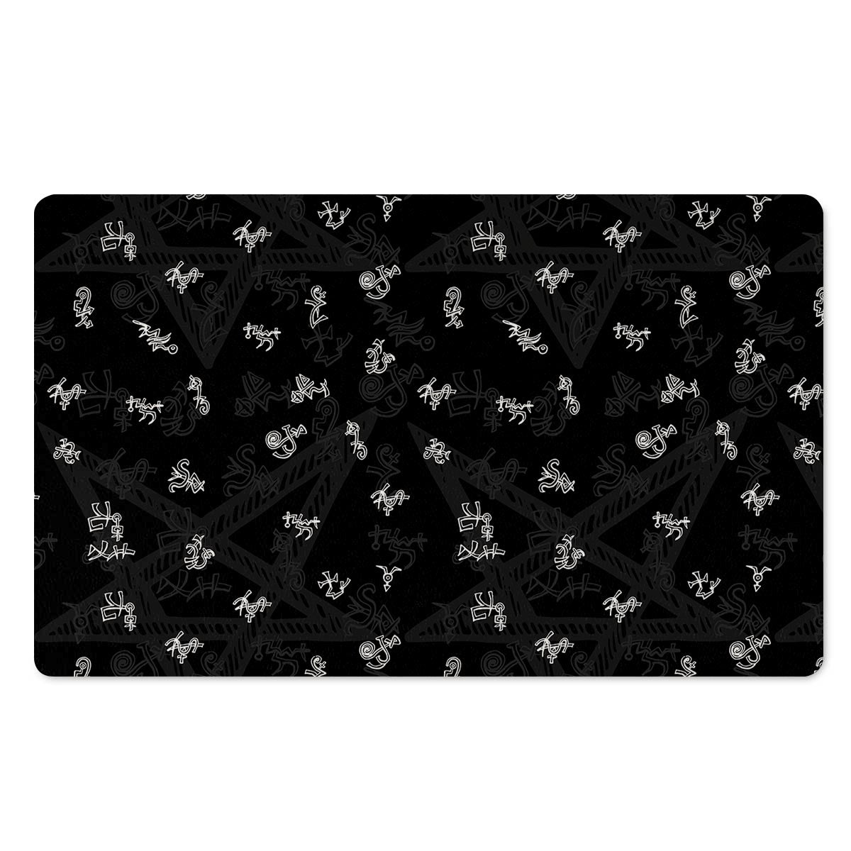 Magic Symbol Gothic Witch Door Mat-grizzshop