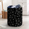 Magic Symbol Gothic Witch Laundry Basket-grizzshop