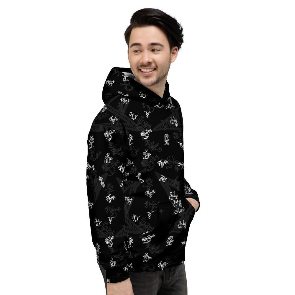 Magic Symbol Gothic Witch Men's Hoodie-grizzshop