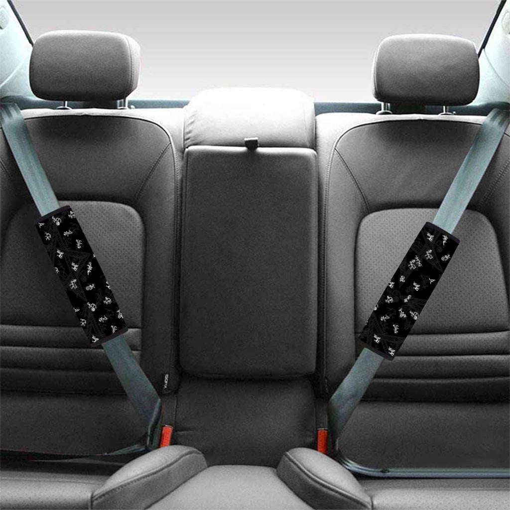 Magic Symbol Gothic Witch Seat Belt Cover-grizzshop