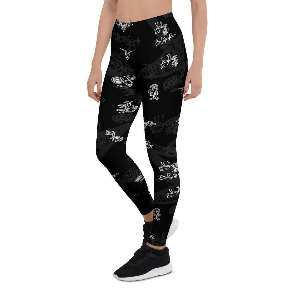 Magic Symbol Gothic Witch Women's Leggings-grizzshop