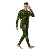 Magical Symbols And Green Print Pattern Men's Pajamas-grizzshop