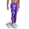 Magician Purple Show Print Pattern Men's Leggings-grizzshop