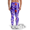 Magician Purple Show Print Pattern Men's Leggings-grizzshop