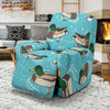 Mallard Duck Pattern Print Recliner Cover-grizzshop