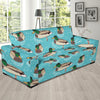 Mallard Duck Pattern Print Sofa Covers-grizzshop