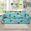 Mallard Duck Pattern Print Sofa Covers-grizzshop