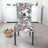 Maltese Puppy Dog Pattern Print Chair Cover-grizzshop