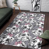 Maltese Puppy Dog Pattern Print Floor Mat-grizzshop