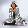 Maltese Puppy Dog Pattern Print Hooded Blanket-grizzshop