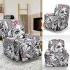 Maltese Puppy Dog Pattern Print Recliner Cover-grizzshop