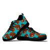 Mammoth Blue Pattern Print Sneaker Shoes For Men Women-grizzshop