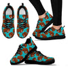 Mammoth Blue Pattern Print Sneaker Shoes For Men Women-grizzshop