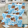 Mammoth Ice Age Pattern Print Blanket-grizzshop