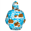 Mammoth Ice Age Pattern Print Men Women Pullover Hoodie-grizzshop