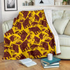 Mammoth Pattern Print Blanket-grizzshop