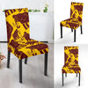 Mammoth Pattern Print Chair Cover-grizzshop