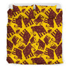 Mammoth Pattern Print Duvet Cover Bedding Set-grizzshop