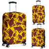 Mammoth Pattern Print Luggage Cover Protector-grizzshop