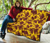 Mammoth Pattern Print Quilt-grizzshop