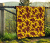 Mammoth Pattern Print Quilt-grizzshop