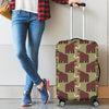 Mammoth Print Pattern Luggage Cover Protector-grizzshop