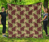 Mammoth Print Pattern Quilt-grizzshop