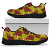 Mammoth Print Pattern Sneaker Shoes For Men Women-grizzshop