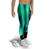 Man Making Marriage With Northern Lights Print Men's Leggings-grizzshop