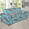 Manatee Pattern Print Sofa Covers-grizzshop