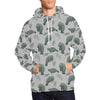 Manatee Print Pattern Men Pullover Hoodie-grizzshop