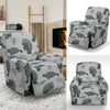 Manatee Print Pattern Recliner Cover-grizzshop