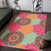 Mandala Bohemian Boho Pattern Print Floor Mat-grizzshop