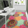 Mandala Bohemian Boho Pattern Print Floor Mat-grizzshop