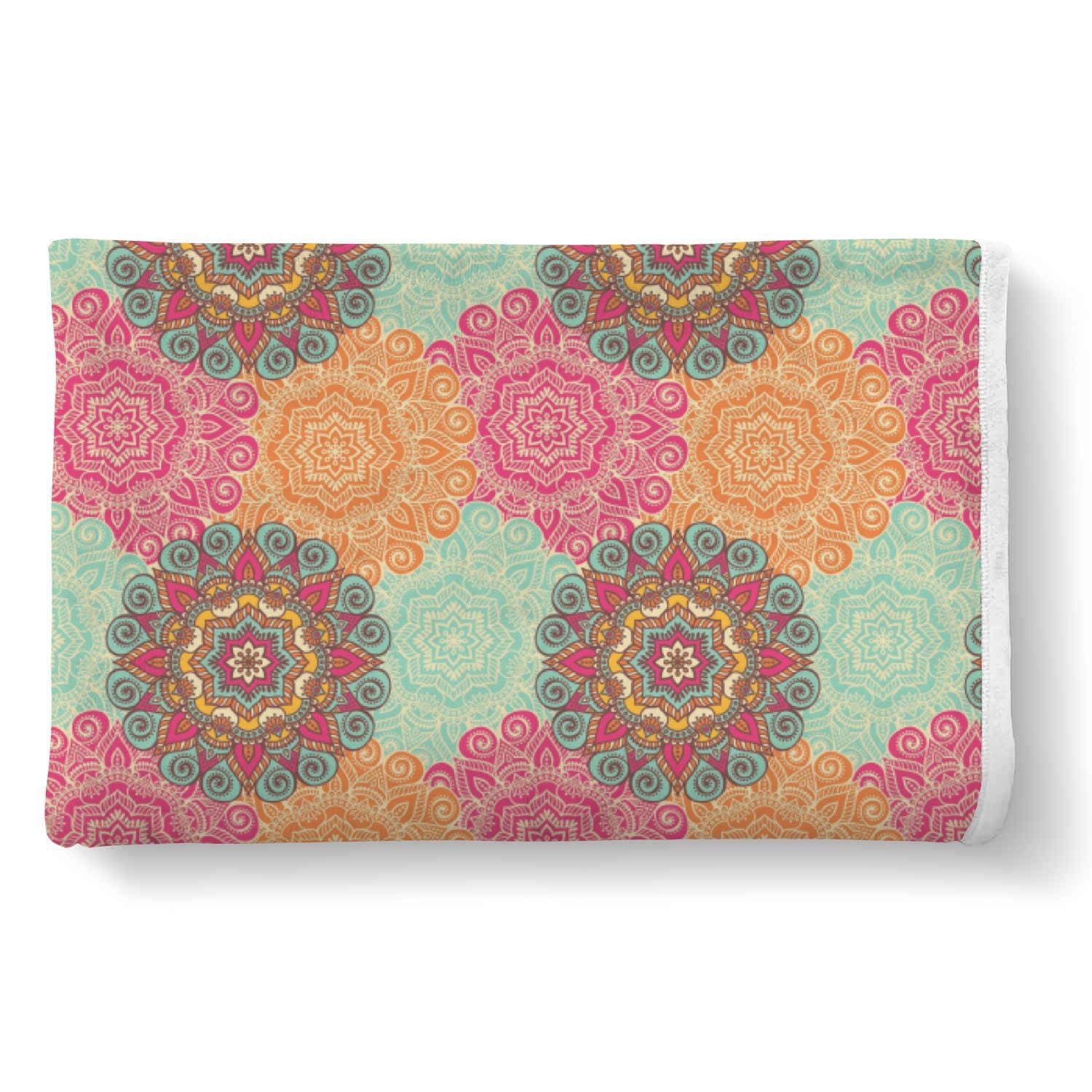 Mandala Bohemian Boho Pattern Print Throw Blanket-grizzshop